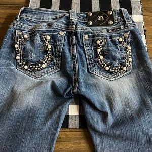 Miss Me mid-rise boot cut size 26